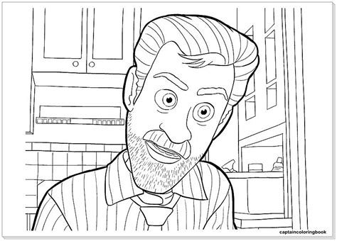 Mickey mouse and friends coloring pages. Inside Out Coloring Pages Fritz, Fear, Bing Bong, Joy, Disgust , Riley Andersen, Sadness, Anger ...