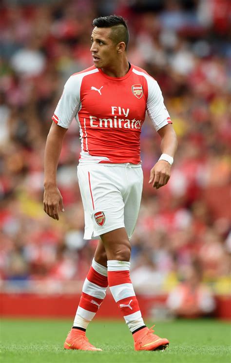 From 2012 to 2018, he played for arsenal where he scored. Alexis Sanchez Photos Photos - Arsenal v Benfica - Zimbio