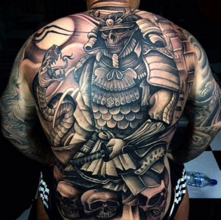 Hình xăm maori đại bàng. Giật mình với 19 hình xăm Samurai Nhật Bản độc đáo và kỳ ...