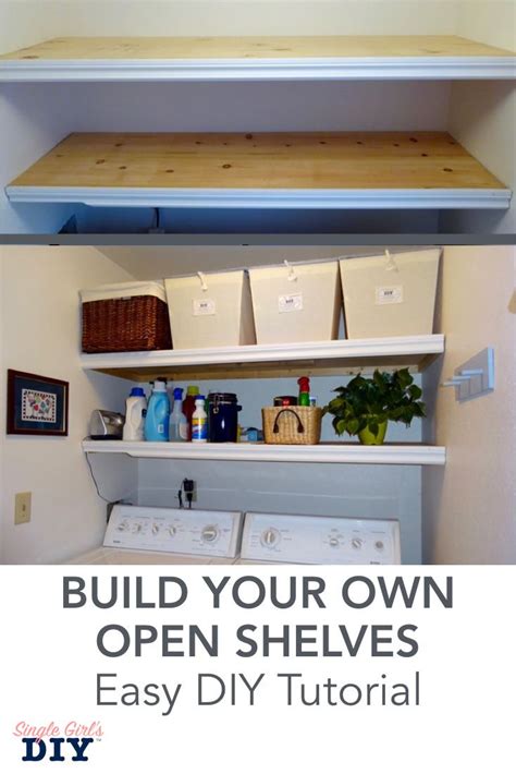 And no matter how big or small your home, there's always not only can you style objects on top, but you can also use the inside of the shelf for storage. How to Build Basic Wooden Shelves | Wooden shelves, Wooden ...