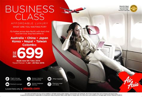 Airasia x premium and economy class. Affordable luxury - that's what #airasia x's business ...