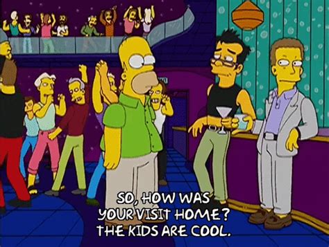 Sudden realization (star wars) similarly awesome gifs:marge dancing (the simpsons)good news everybody! Homer Simpson Dancing GIF - Find & Share on GIPHY