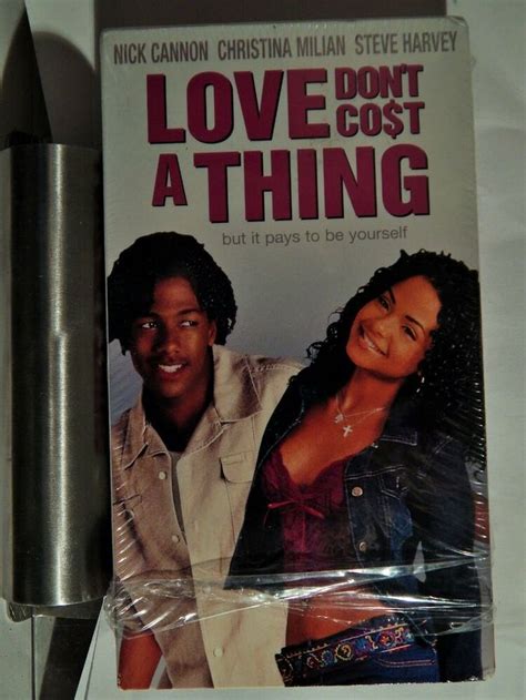 Audience reviews for love don't cost a thing. LOVE DON'T COST A THING (2004 ROMANCE) VHS NICK CANNON ...