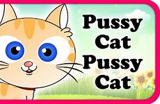 pussy cat rhymes nursery lyrics english kids children
