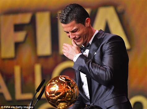 Luck is on their side. Ronaldo struggles to hold back tears as son joins him to ...
