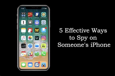 An iphone spy app once downloaded on a child's iphone will secretly record all incoming and outgoing text messages which will allow you as a parent to know who your child is talking to, when (date and time), and why. 5 Effective Ways to Spy on Someone's iPhone