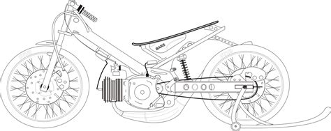 4 cara untuk menggambar sepeda motor wikihow. Download 97 Gambar Sketsa Motor Drag Mio Terkeren | Motor ...