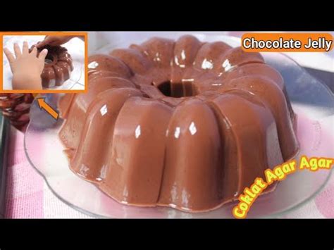 Nah, resep puding busa ini gampang kok. Chocolate Jelly_Coklat Agar Agar - YouTube