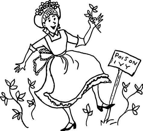 Some folks have had luck with this remedy: Amelia Bedelia Poison Ivy Coloring Page | Wecoloringpage.com