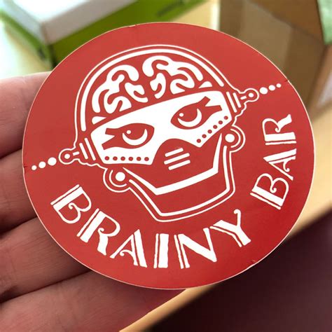 Brainy Bot Sticker - Brainy Bar