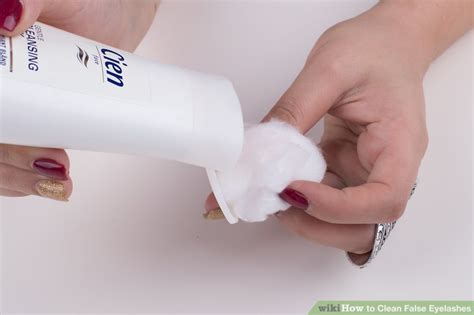 Pour some rubbing alcohol into a shallow it is important to remove your fake eyelashes and clean them frequently (at least every few days). 3 Ways to Clean False Eyelashes - wikiHow