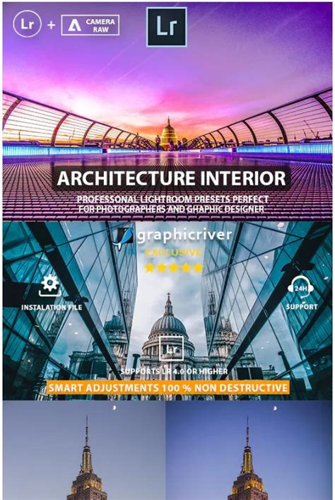Choose from exposure, timer, instant presets and more. Architecture Lightroom presets download free .zip for ...