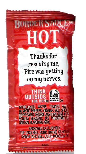 Check spelling or type a new query. What Would Jesus Blog?: Jesus' Top 10 Taco Bell Sauce ...