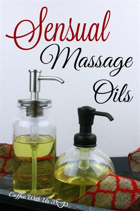 Relax and enjoy the sensual soapy ride. Sensual Massage Oils | Coffee With Us 3