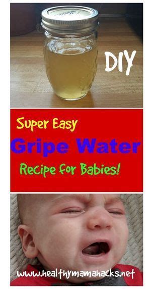Diy bath & body guides. Homemade Gripe Water: Easy DIY Recipe relieves colic, gas and more! | Gripe water, Baby remedies ...
