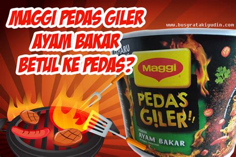 Album makcik makcik sahut cabaran maggi pedas giler 2x. MAGGI PEDAS GILER AYAM BAKAR VIRAL | BETUL KE PEDAS?