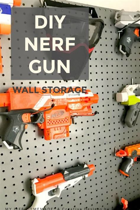 They have recently listed this zombie strike blaster on their website. 24 Ideas for Diy Nerf Gun Rack - Home, Family, Style and ...