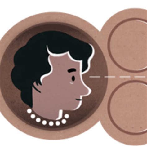 The 2021 doodle for google winner is here: Google Doodle voor Rosalind Franklin