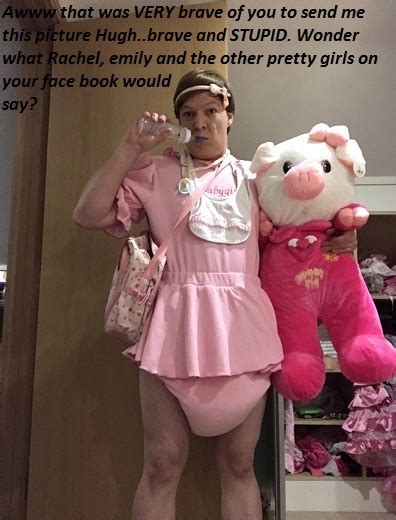 Under her pajamas is a purple diaper, approximately the size of a large pumpkin. Sissy Diaper Loser - thatyamiguy: Sissy baby hugh thompson ...
