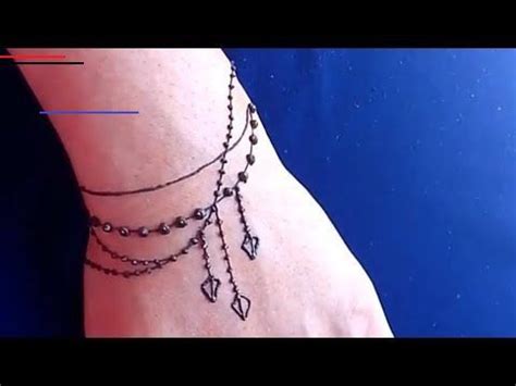 Color your world with the fabulous art of henna tattoo! latest and stylish bracelet henna design, wrist mehndi ...