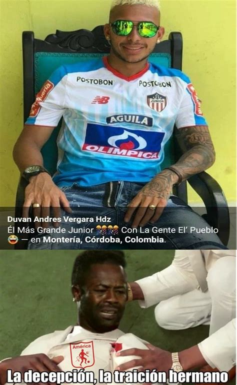 Encuentra las últimas noticias sobre duvan vergara en canalrcn.com. Duván vergara memes América junior | Futbol colombiano ...