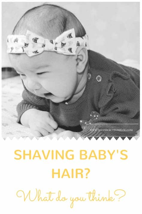 When shaved hair grows back all at once, it may feel thicker because the blunt ends are all the same length. Shaving Baby's hair for hair growth? - Tootsiebuttonblog