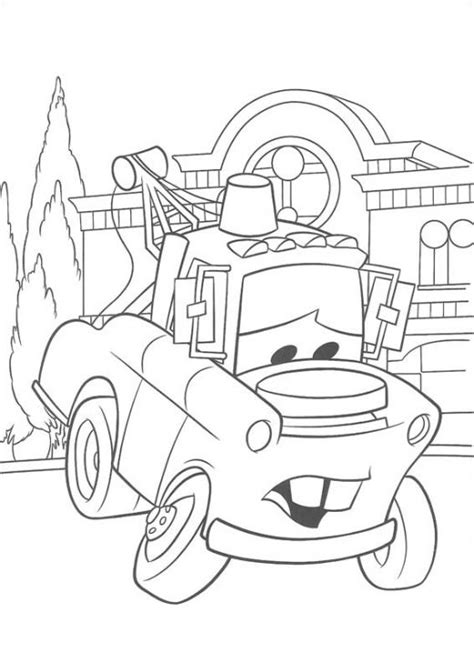 Cars, one of disney pixar cartoon movie. Fun Coloring Pages: Disney Cars Coloring Pages