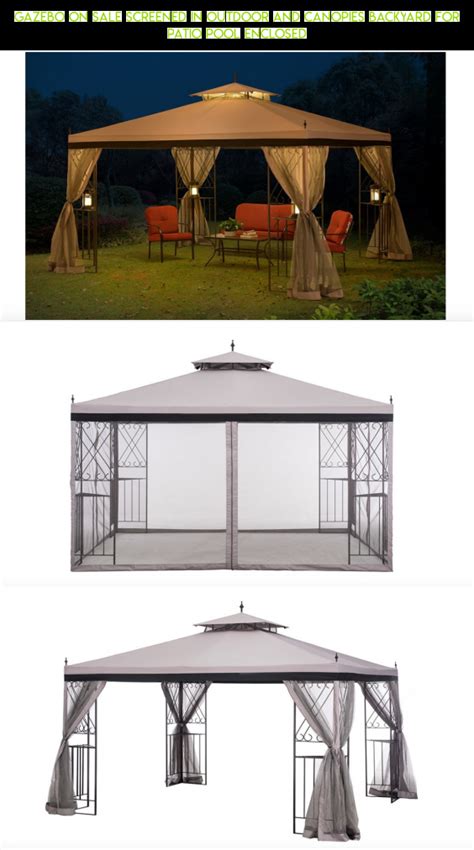 Get 5% in rewards with club o! Gazebo On Sale Screened In Outdoor And Canopies Backyard ...