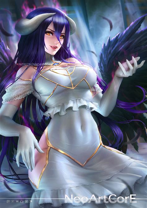 Albedo (Overlord) - Zerochan Anime Image Board