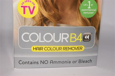 Removes unwanted shades, tones and multiple colours. Colour B4 Extra Strength Review - Before and After | The ...