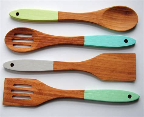 Check spelling or type a new query. Colorful bamboo cooking utensils to brighten up your kitchen