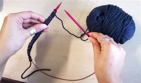 If they're too loose, the edge of your fabric will flare; How To Knit: Circular knitting for beginners