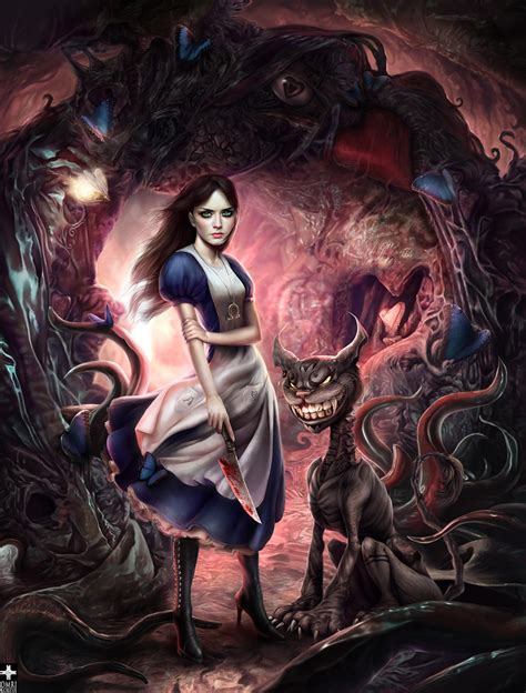 Mad hatter alice in wonderland fanart. 8-Bit Girl: Alice: Madness Returns Fanart from Omri Koresh