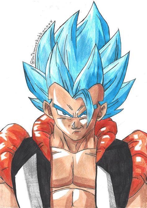 Please, feel free to share these drawing images with your friends. Dargoart Drawing Of Gogeta. - Super Gogeta Blue(fighterZ style) by Black-X12 on DeviantArt ...