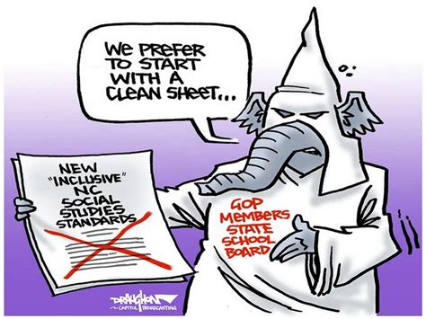 See actions taken by the people who manage and post content. NC Lt. Gov. Robinson objects to WRAL KKK cartoon, GOP ...