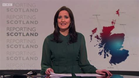 For example, the nine, a newscast broadcast on weeknights. Laura MacIver and Kirsteen MacDonald BBC One Scotland HD Reporting Scotland News and Weather ...