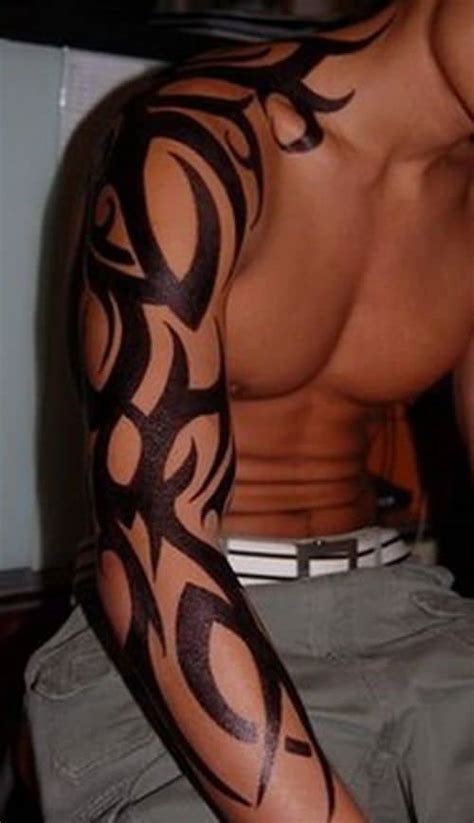 Half sleeve tattoos for men look especially good on guys with toned arms, biceps and shoulders. 180 Tribal Tattoos For Men & Women (Ultimate Guide, July 2020)