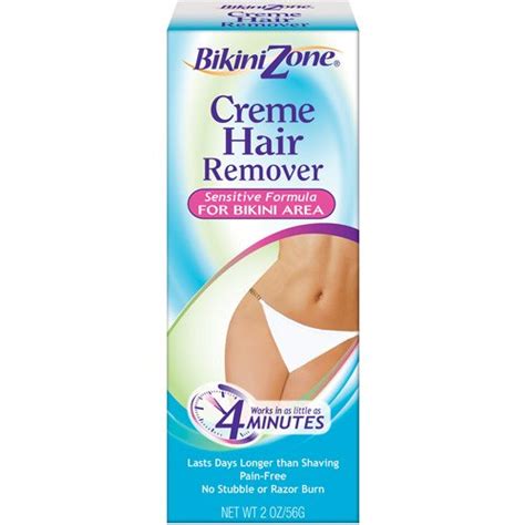 And that may very well just mean, doing nothing but give it a. Bikini Zone Ultra-Smooth Bikini Creme Hair Remover, 2 oz ...