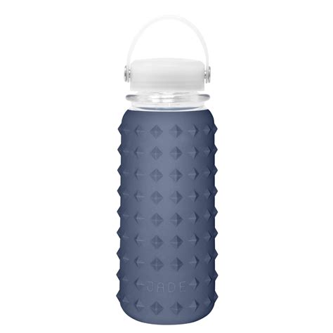GLASS BOTTLE 30oz (NAVY BLUE) | Bottle, Water bottle, Insulated water bottle