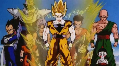 All said in the title dragon ball z ultimate tenkaichi (the videogame) intro edited with the main menu theme song from the game. ANIMES DE LA NOSTALGIA: INTRO DE DRAGON BALL Z