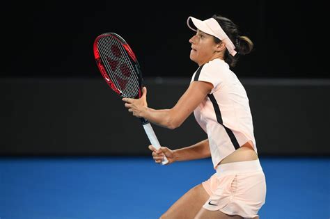 Caroline garcia takes on naomi osaka in round 2 of the australian open 2021. CAROLINE GARCIA at Practice Session at Australian Open ...