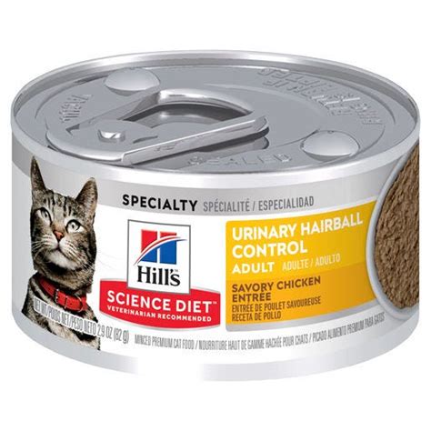 Science hill urinary cat food. Hill's Science Diet Feline Adult Urinary Hairball Control ...