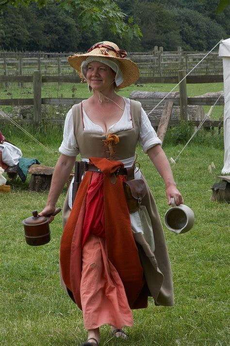 Any idea who works harder than a farmer? Tudor Farm Wife, Kentwell 1578 | A tudor farmer's wife at ...