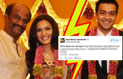 He is the grandson of tamil actors k. Rajinikanth's Daughter Soundarya Speaks Up On Her Divorce ...