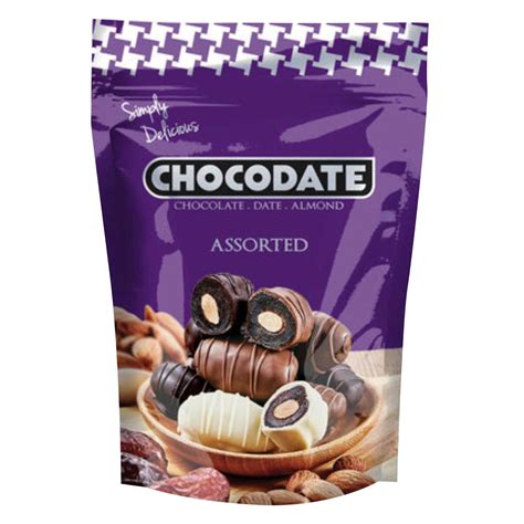 Buy Chocodate Assorted Chocolate Pouch 100g Online - Shop Food Cupboard ...