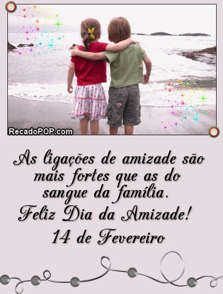 Mensagens de Dia da Amizade para Facebook