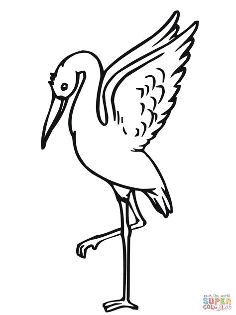 Use this lesson in your classroom, homeschooling curriculum or just as a fun kids activity that you as a parent can do. Stork coloring pages | Free Coloring Pages - ClipArt Best ...