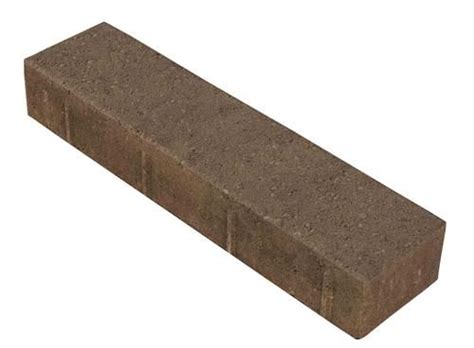 Laying landscape bricks for a border is an alternative to using wood, fencing or expensive concrete borders. Menars Landscape Brick / Landscaping Materials At Menards ...