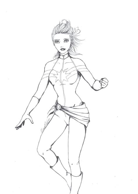 Supercoloring.com is a super fun for all ages: Captain Marvel Coloring Pages at GetDrawings | Free download