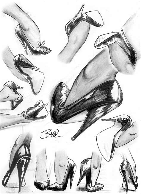 Funny cartoons and how to draw cartoons. High Heels by Bikerbloke on DeviantArt